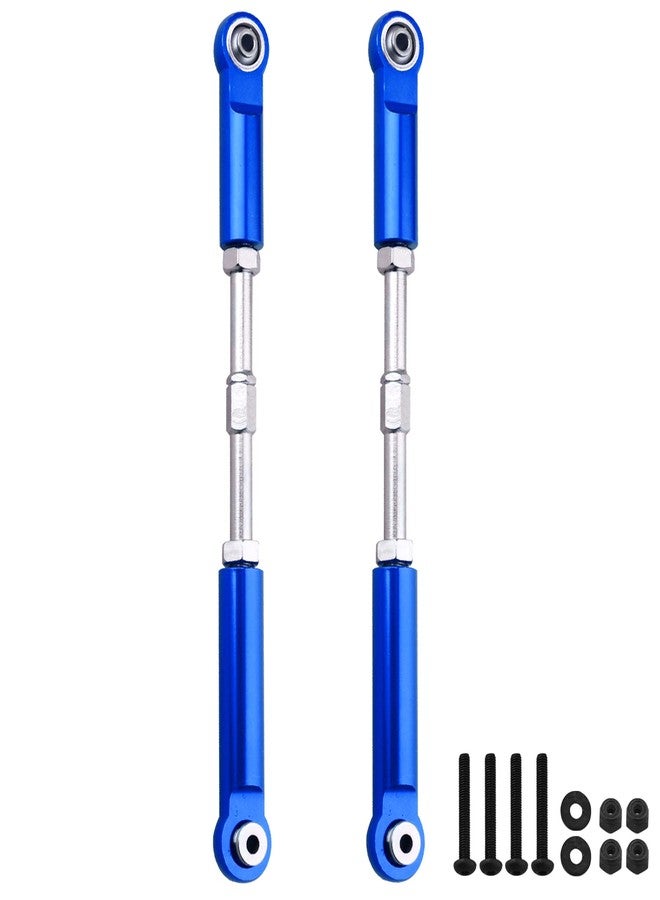 AllinRC Aluminum Rear Suspension Links Kit Steering Linkage Turnbuckles and Camber Links for Arrma 1/8 Kraton/Notorious 6S BLX Upgrades Parts (Navy Blue) - Image 2