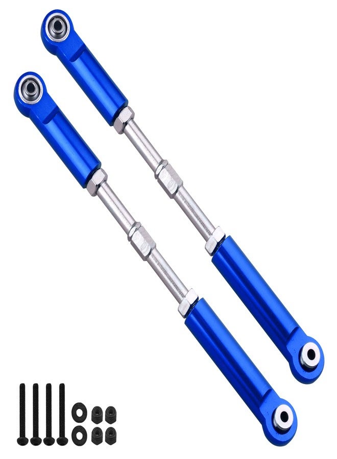 AllinRC Aluminum Rear Suspension Links Kit Steering Linkage Turnbuckles and Camber Links for Arrma 1/8 Kraton/Notorious 6S BLX Upgrades Parts (Navy Blue) - Image 3
