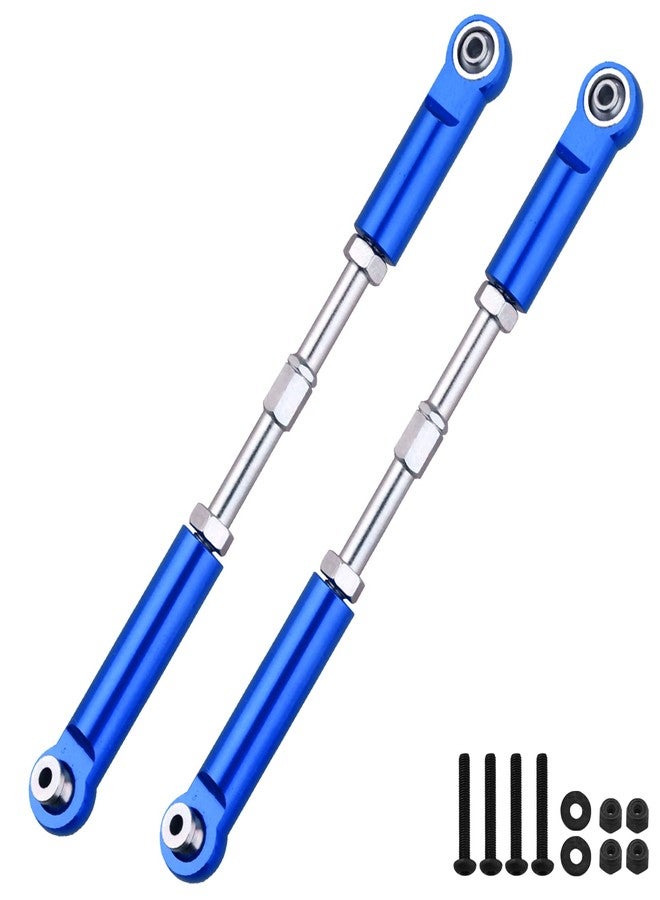 AllinRC Aluminum Rear Suspension Links Kit Steering Linkage Turnbuckles and Camber Links for Arrma 1/8 Kraton/Notorious 6S BLX Upgrades Parts (Navy Blue) - Image 4
