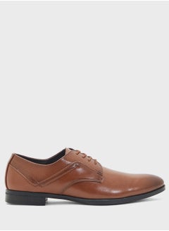 Robert Wood Perforation Details Formal Lace Ups  - Image 1
