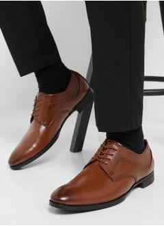 Robert Wood Perforation Details Formal Lace Ups  - Image 5