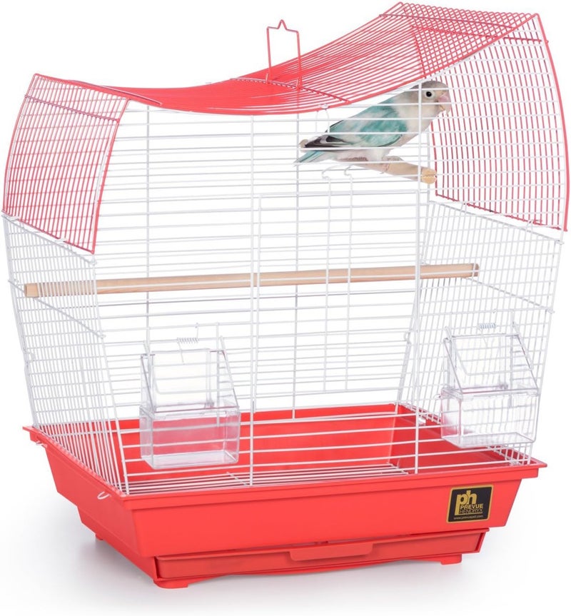 PH Prevue Hendryx قفص الطيور من Prevue Hendryx Pet Products، نوع South Beach Wave Top، لون أخضر ليموني - Image 3