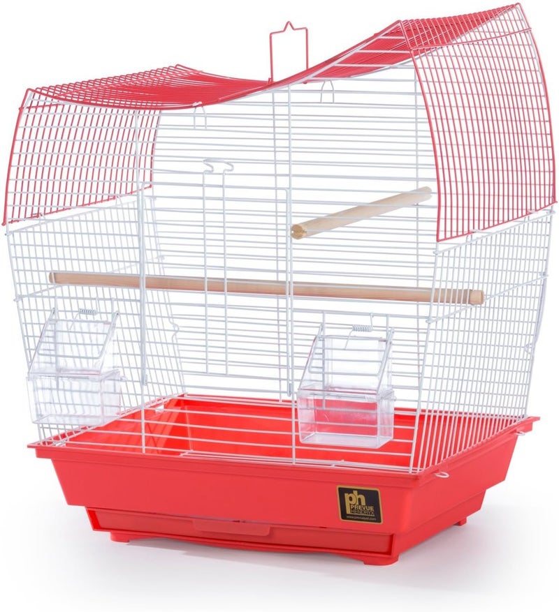 PH Prevue Hendryx قفص الطيور من Prevue Hendryx Pet Products، نوع South Beach Wave Top، لون أخضر ليموني - Image 4