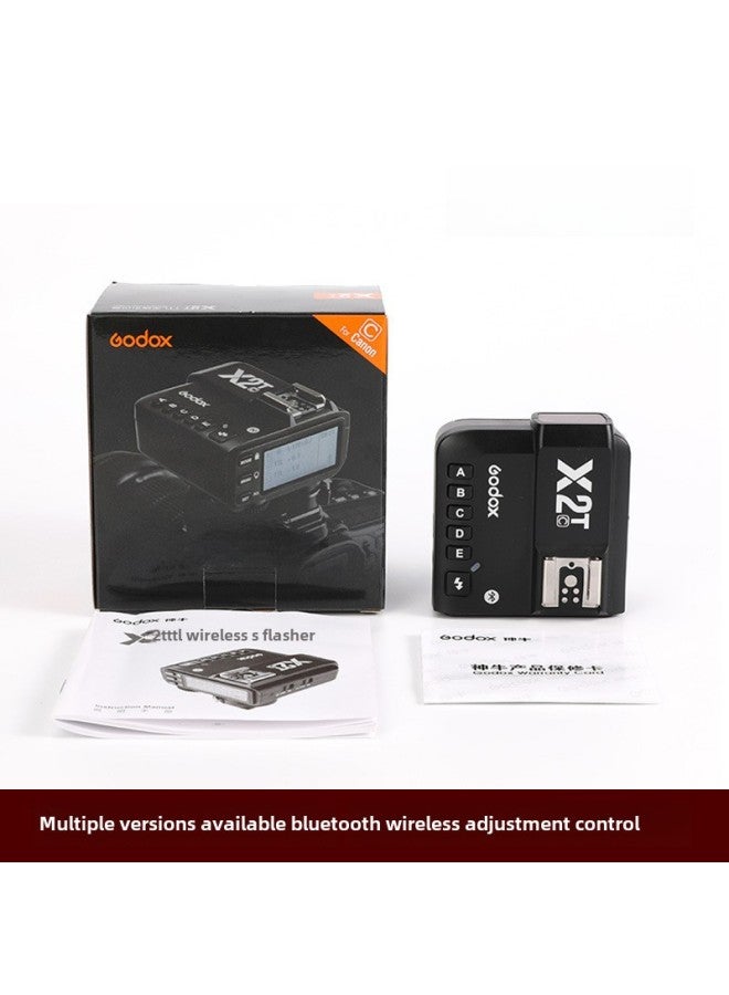 Shenniu X2 Flash Machine Top Light External Beat Light Wireless Flasher Trigger-Color:X2T-O  - Image 1