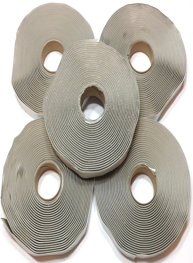 DEHCO Colorimetrics Gray Putty Tape/Butyl Tape 1/8" x 3/4" x 30' (5-Pack) - Image 1
