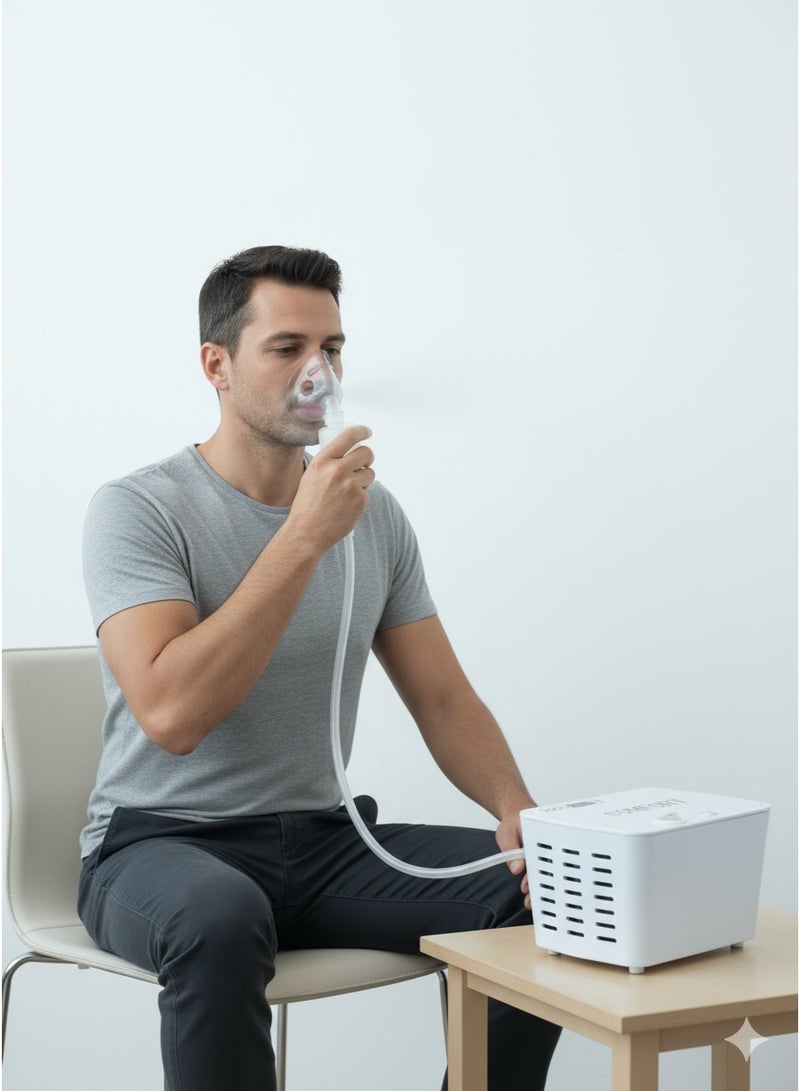 PIDO Easy-to-use air pressure nebulizer for asthma and cough treatment - Image 2