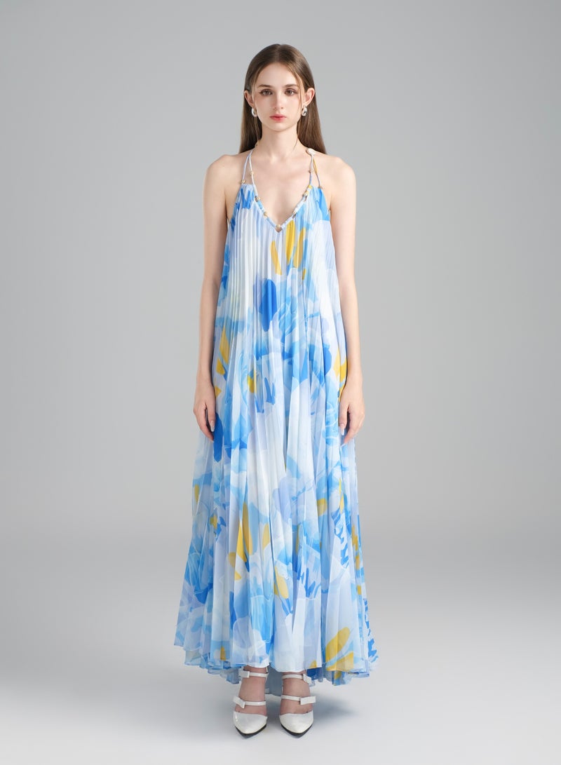 XITA • NHA TRANG BLUE OCEAN MAXI DRESS  - Image 1