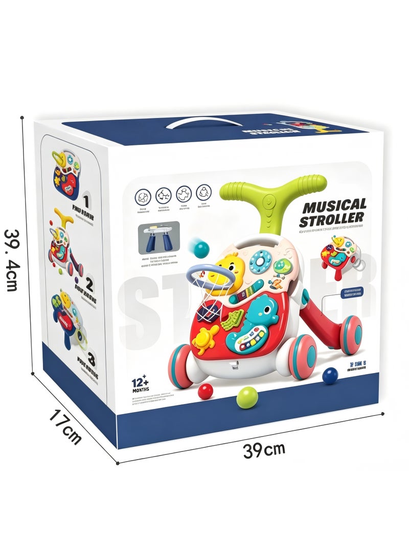 Tiibaby Baby Walker, W/Light&Music,W/Out 3*Aaa,P.Box - Image 2