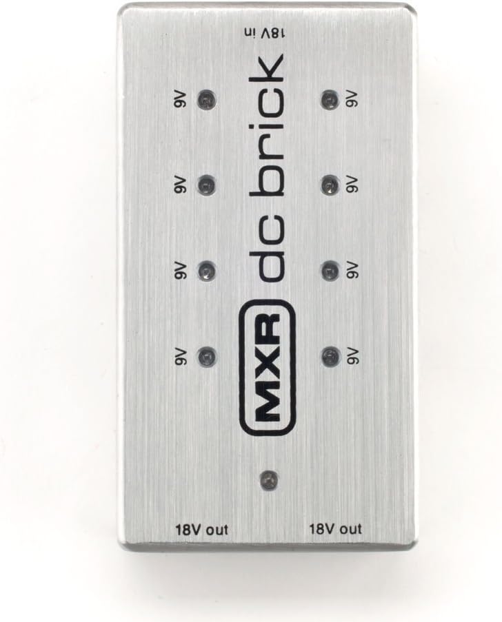 أم إكس آر حزمة إمداد الطاقة M237 DC Brick مع كابلي توصيل وعلبة معازف Dunlop PVP101 - Image 2