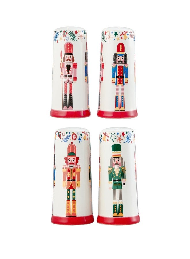 بيكو طقم رشاشات ملح وفلفل سيراميك بتصميم جندي عيد الميلاد من بيكو، للمطبخ أو كقطعة ديكور، آمن للاستخدام في غسالة الصحون - Image 5