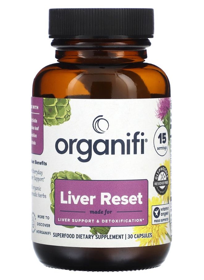 Organifi - Liver Reset 30 Capsules - Image 1