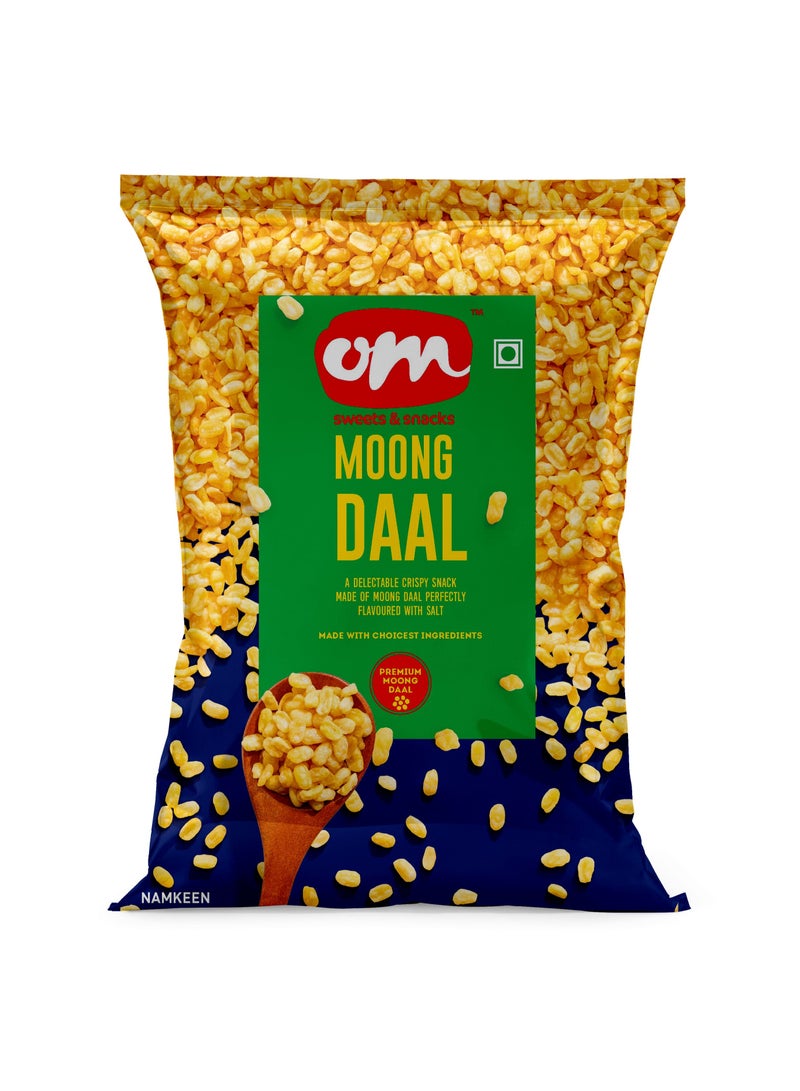 OM Sweets عدس المونغ من OM - وجبة خفيفة مقرمشة مصنوعة من عدس المونغ الفاخر، 200غ - Image 1