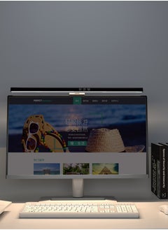 Sharpdo Computer Monitor Light, LED Dimmable Screen Light Bar, Touch Control USB Powered Screen Bar with Stepless Dimming, Eye-Caring Anti-Glare Screen Light, Monitor Lamp.  - Image 1