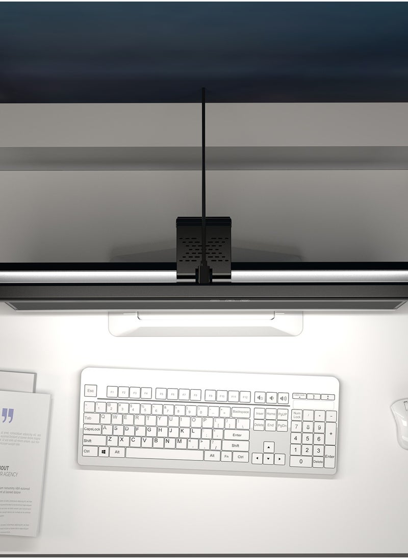 Sharpdo - Computer Monitor Light, LED Dimmable Screen Light Bar, Touch Control USB Powered Screen Bar with Stepless Dimming, Eye-Caring Anti-Glare Screen Light, Monitor Lamp. - Image 1