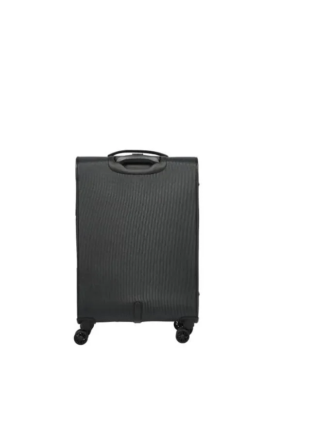 امريكان توريستر حقيبة سفر American Tourister Majoris Spinner 59 سم - أسود - ضمان عالمي 3 سنوات