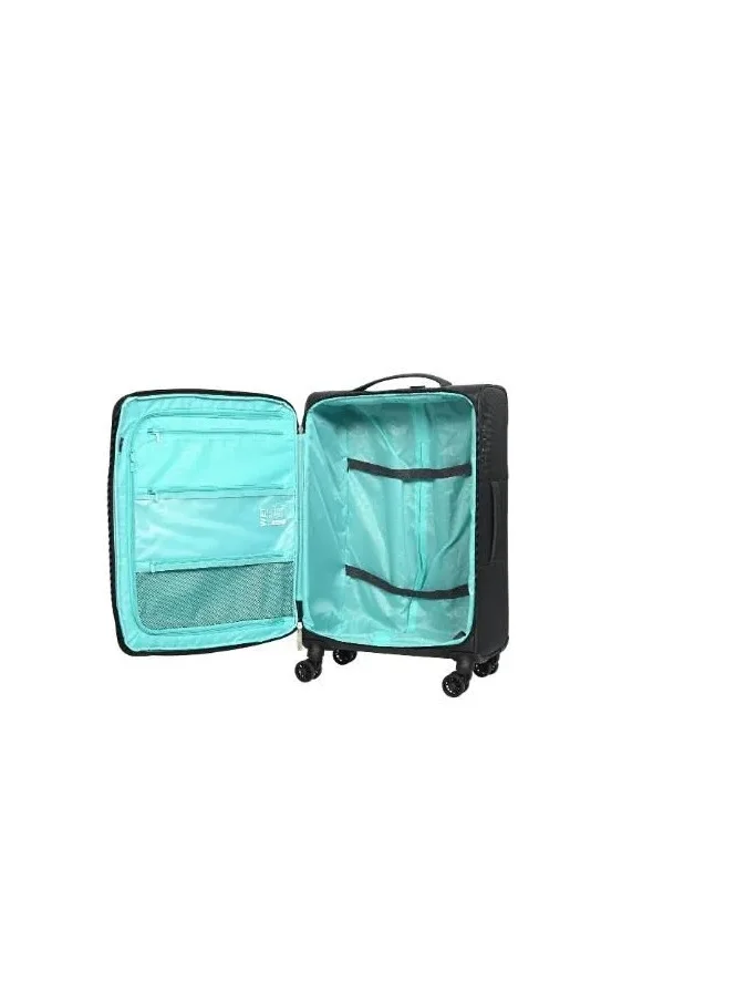 امريكان توريستر حقيبة سفر American Tourister Majoris Spinner 59 سم - أسود - ضمان عالمي 3 سنوات