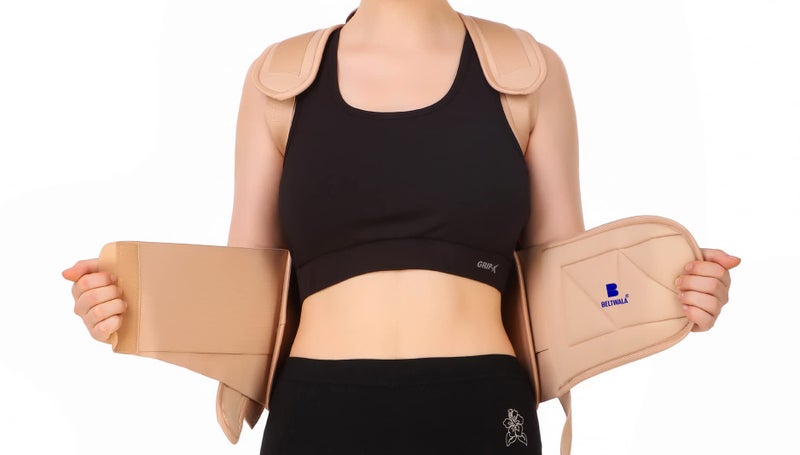 Beltwala ® Taylors Brace Long Type for Spine Immobilization | Supports Dorso Lumbar Spine | 4 Aluminium Strips for Strong Support | Adjustable Universal Size Back Brace for Posture Correction & Pain Relief - Image 4