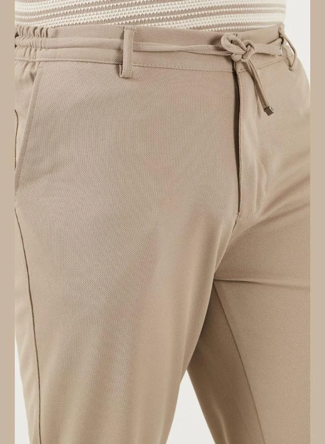 Buratti  Buratti Slim Fit Regular Waist Tapered Leg Trousers Men's Pants 6843654 for Men | Best Price UAE