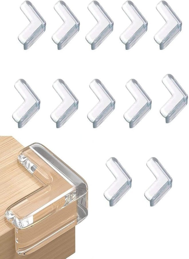 ATCAN 10 Corner Protector for Baby, Furniture Corner Guards, Clear Transparent Safety Bumpers for Sharp Edges, L-Shaped Table Corner Protectors, Baby Proofing Cushion for Furniture & Table Edges - Image 1