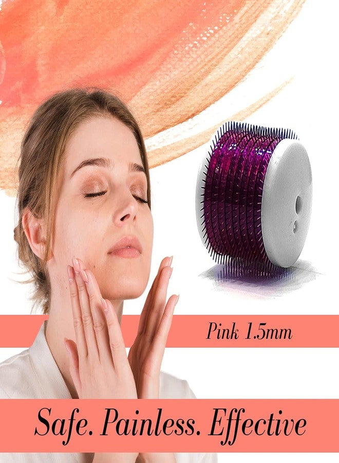 Epyz Transparant Derma Roller With 540 Titanium Alloy Needles (1.5, Pink) - Image 5