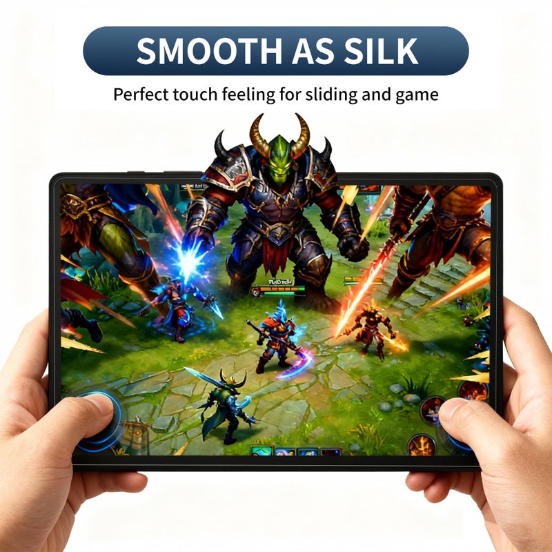 Juvraixo Privacy Screen Protector for iPad A16 10th/11th Gen - 9H Tempered Glass, Anti-Shatter, HD Clear - Image 5