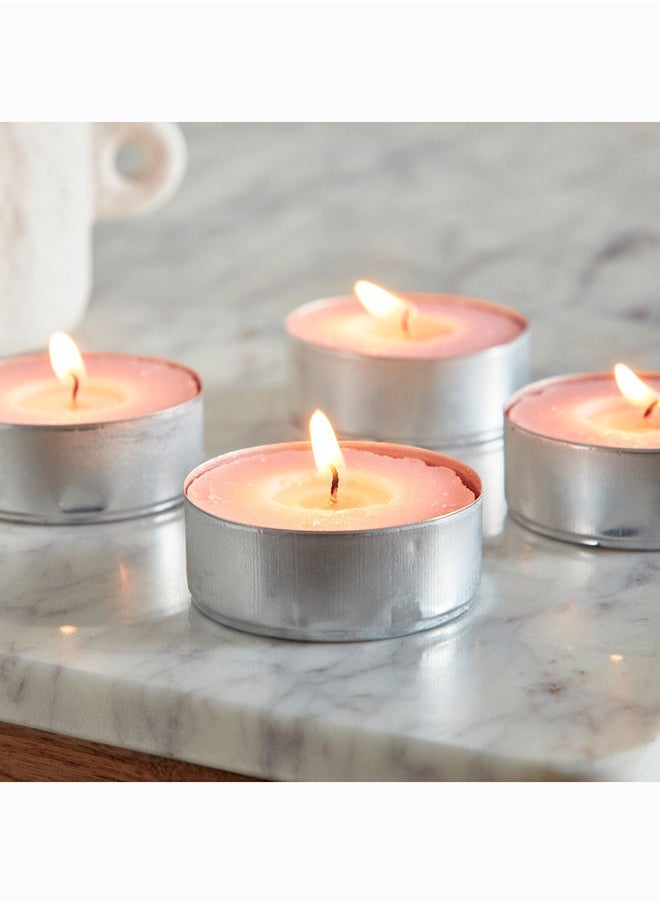 Home Box Vela 4-Piece Rose Tealight Candle Set 152 gr - Image 2