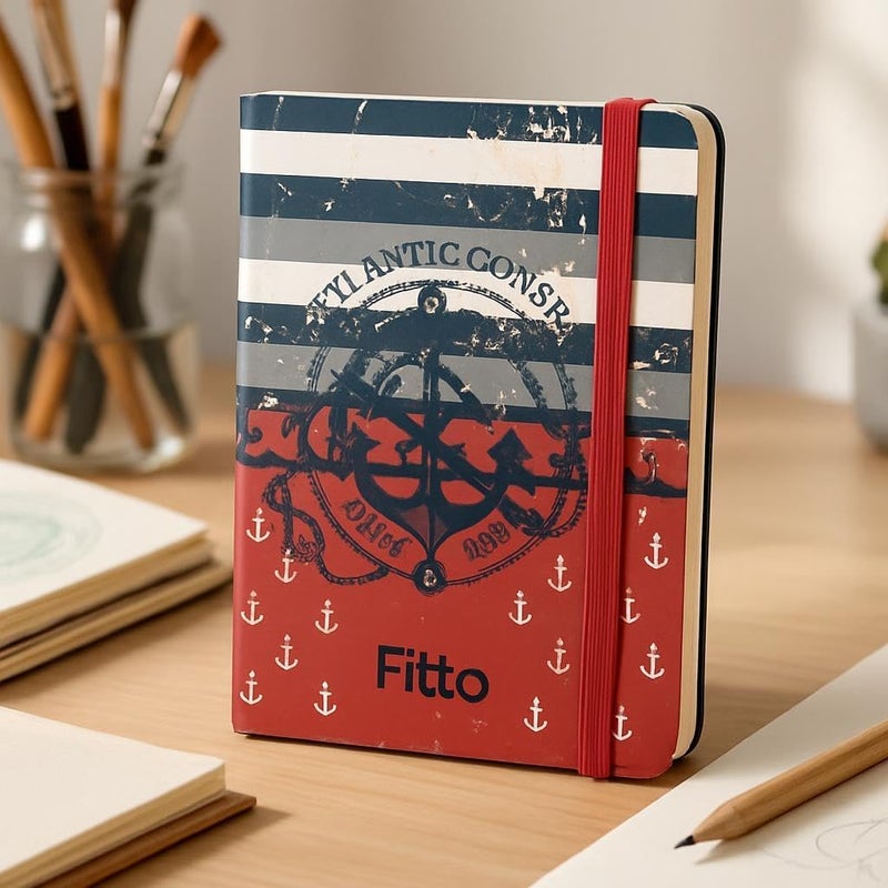 FITTO Assorted Color Notebook 14.5x10.5cm for Notes and Journaling - Image 2