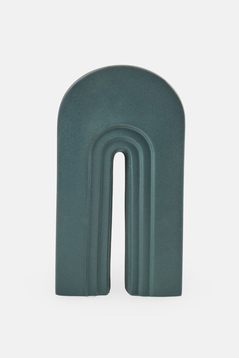 Muy Mucho Ceramic Vase, Grey  - Image 1