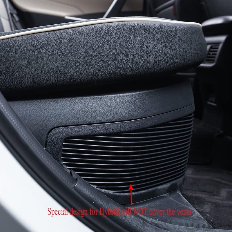 EKR غطاء مقعد السيارة EKR مخصص لسيارة تويوتا RAV4 2019-2025 - مجموعة كاملة، جلد (أسود/رمادي) - Image 4