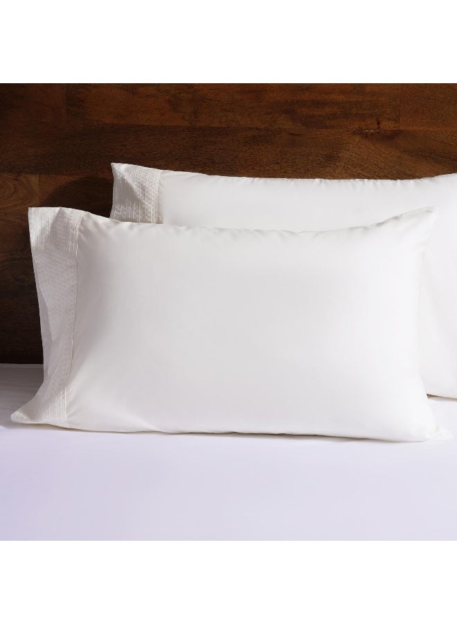 Pan Home Elegance 2-Piece Pillow Case Set 50x75cm - Cream - Image 5
