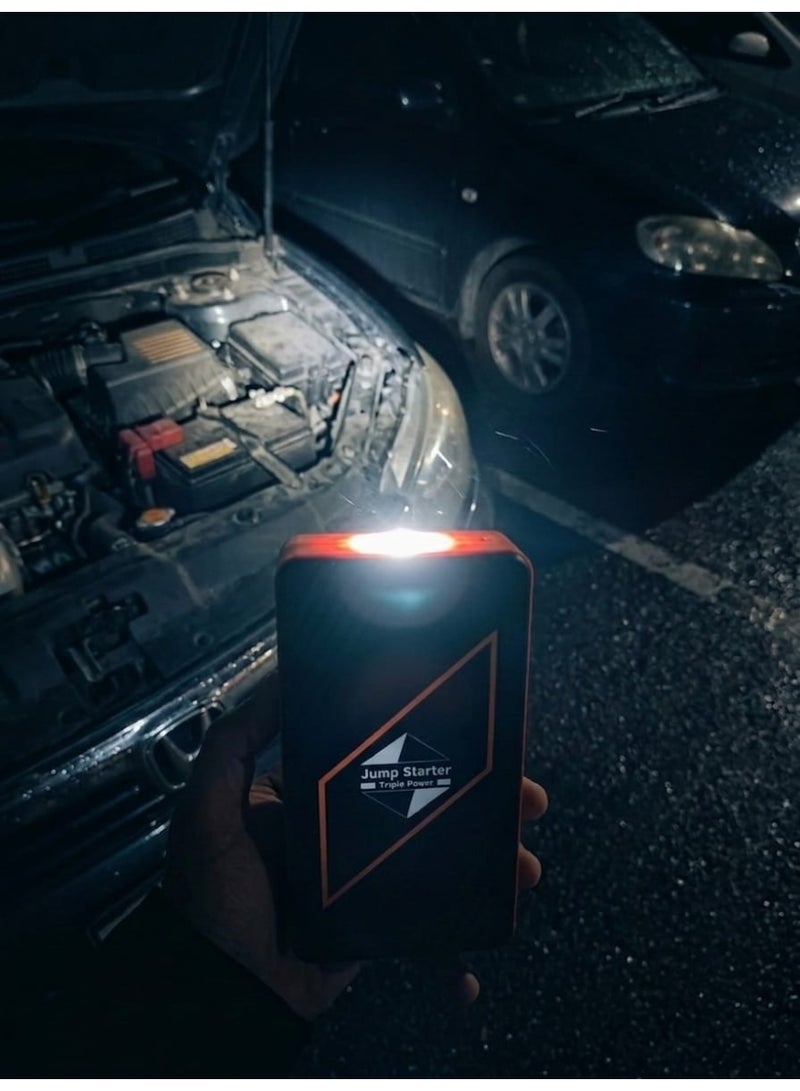 jump starter 20000 mAh with LED flashlight - Image 3
