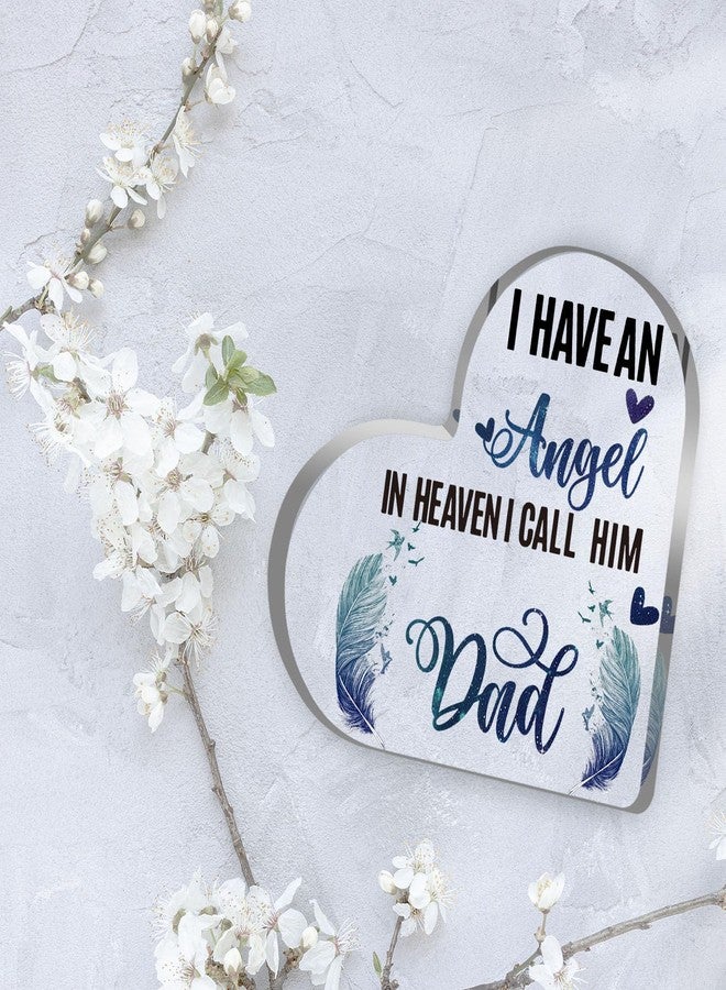 Toerifer Sympathy Gifts - Heart Shape Acrylic Memorial Bereavement Gifts, Acrylic Paperweight Remembrance Decorations Funeral Grief, Condolence Memorial Gift for Loss Loved One 17 - Image 3