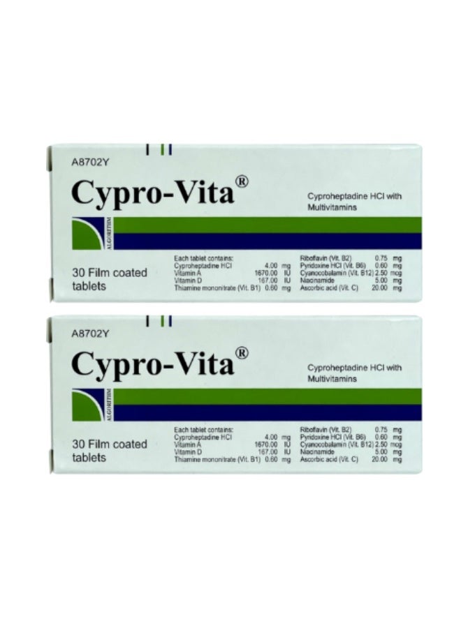 Cypro-Vita Cypro Vita 30 Tablets 2PCS