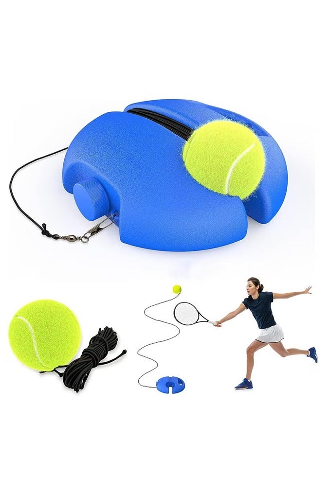 Generic Tennis Trainer Rebound Ball with 2 String Balls, Solo Tennis Training Equipment for Self-Pracitce, Portable Tennis Training Tool, Tennis Rebounder Kit,Suitable for Beginners Sport Exercise  - Image 1