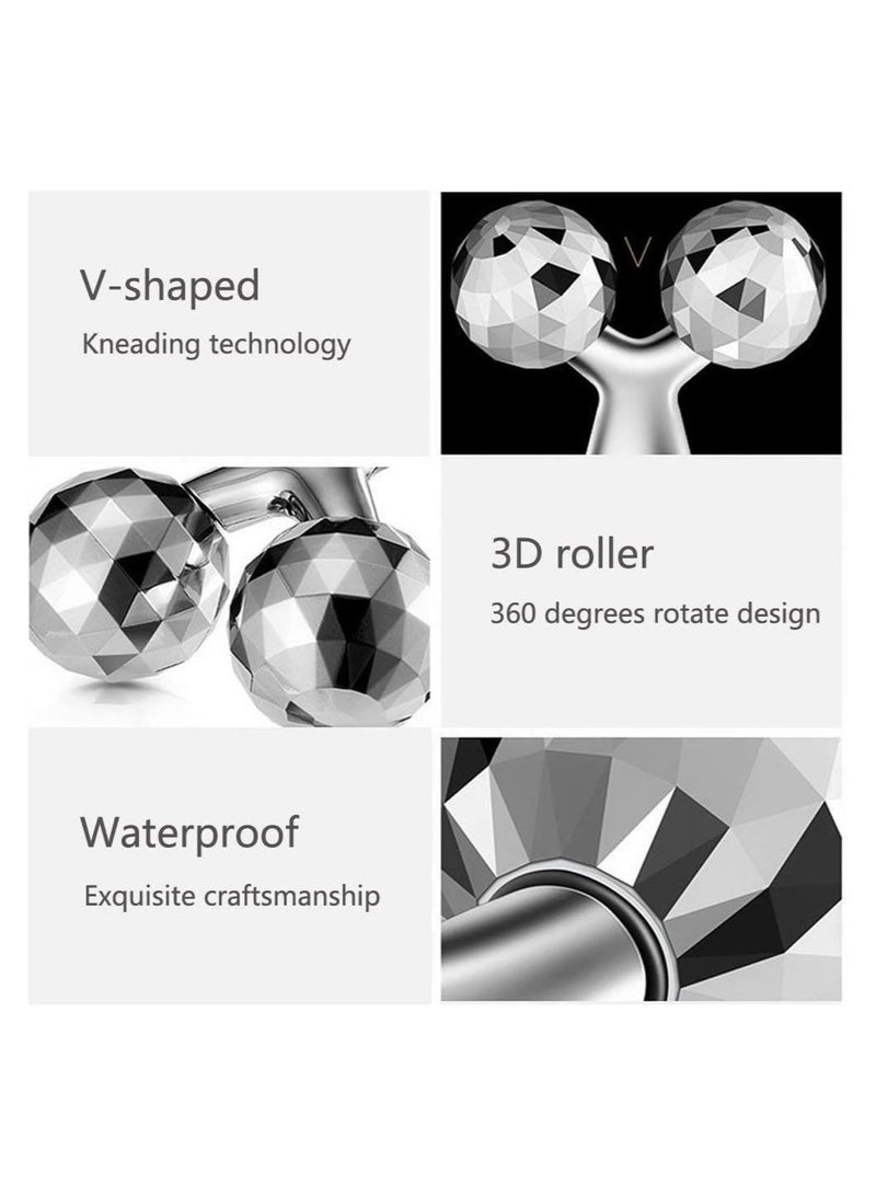 جهاز تدليك يدوي ثلاثي الأبعاد  للوجه والجسم ، أداة شد الوجه على شكل حرف Y، مساج تجميل للجسم والوجه - Image 3