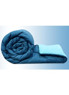 VAS COLLECTIONS VAS COLLECTIONS Summer Razzai All Season 220 GSM Ac Comforter Super Soft Fluffy Comforter 90 X 86 Inches220Cm X 228Cm Double Bed ComforterAqua Teal Lightweight Microfibre 
