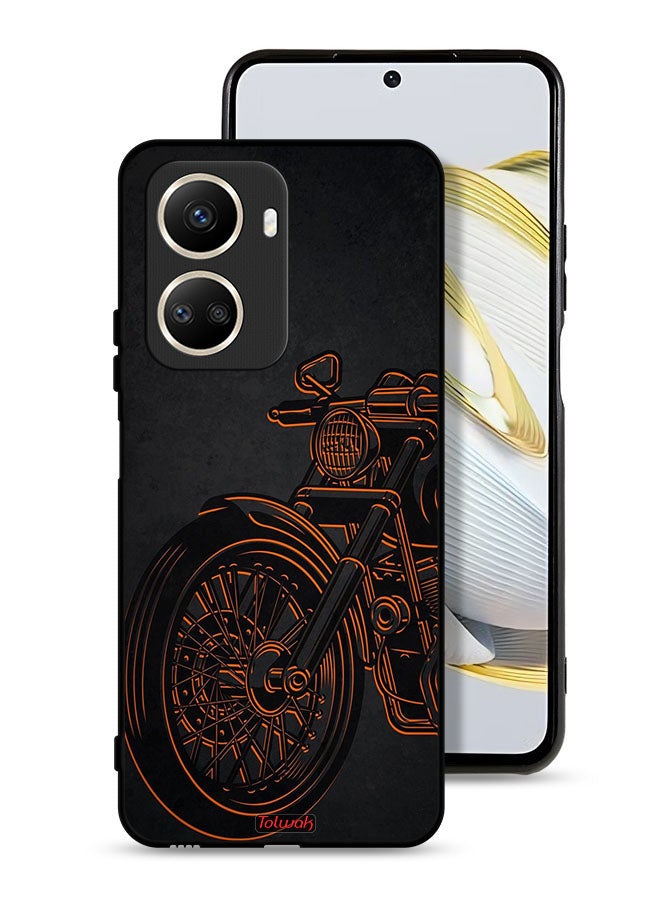 Tolwak Huawei nova 10 SE Protective Case Cover Vintage Bike - Image 1