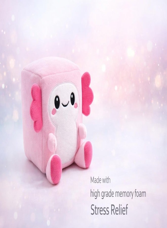 TeraaBliss Cute Plush Toy Soft Stuffed Animal for Kids & Adults | Kawaii Cartoon Plush Cushion | Gift for Birthday, Baby Shower & Room Décor (Dark Pink) - Image 4