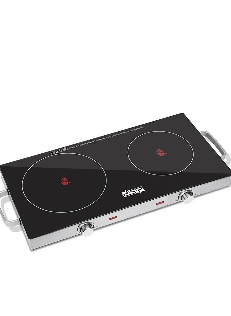 DSP Electric Hob Cooking Appliance Double Induction Cooktops Stove Electric Hot Plate for Cooking  - Image 1