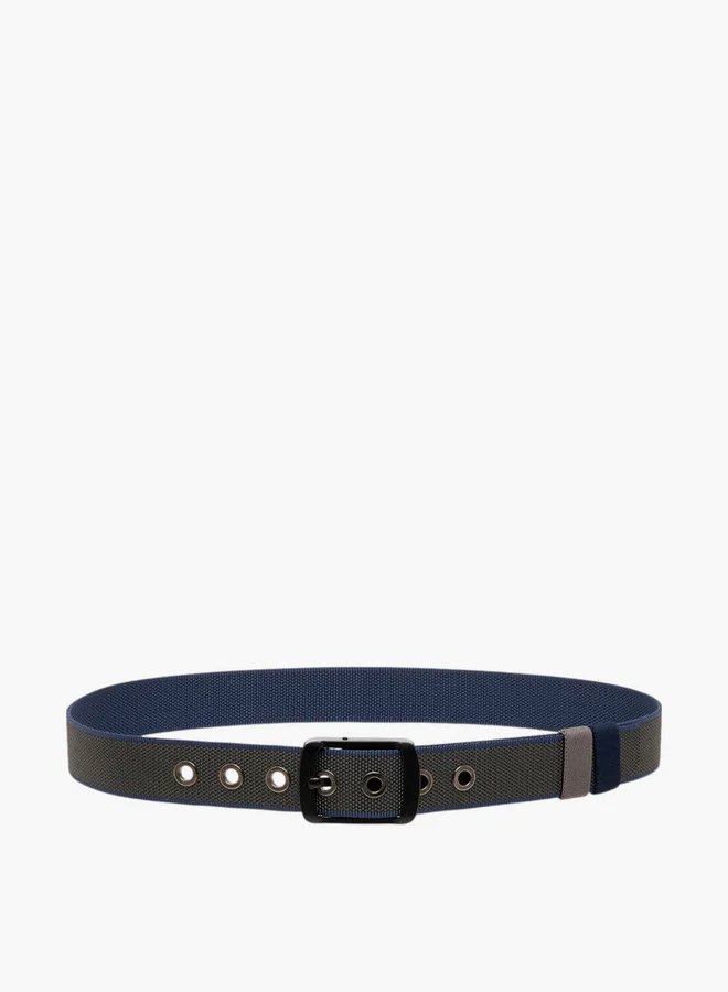 Lee Cooper Textured Belt with Pin Buckle Closure