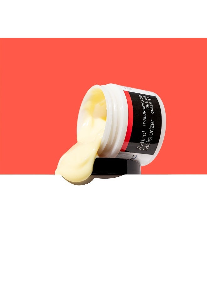 Yeouth Retinol Moisturizer With Hyaluronic Acid, Ginseng, Green Tea, 1Oz - Image 3