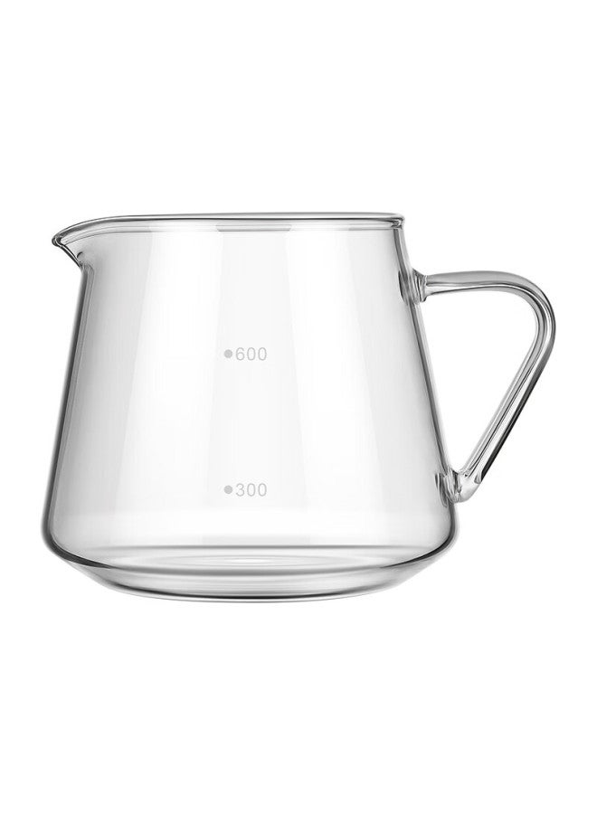 Simelo Coffee Pot, Pour-over Kettle, Coffee Sharing Pot, Glass Drip Pot, Coffee Pot, Filter Pot, Nordic Travel, 600ml - Image 5