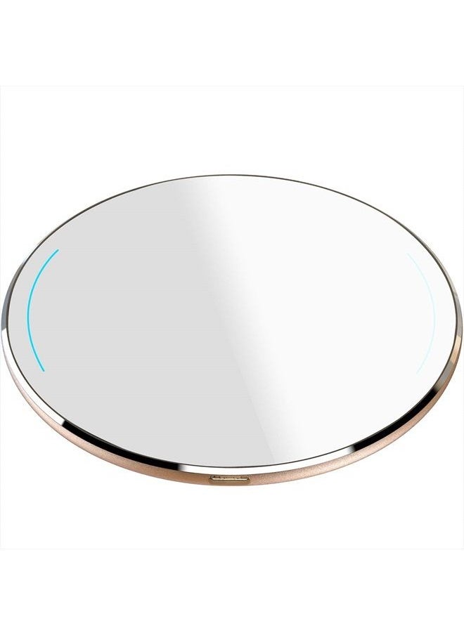 TOZO W1 Wireless Charger, 10W Qi-Certified Fast Charging Pad with Aviation Aluminum Computer Numerical Control Technology Compatible with iPhone 14 13 12 Series, Samsung Galaxy Series (NO AC Adapter)  - Image 1