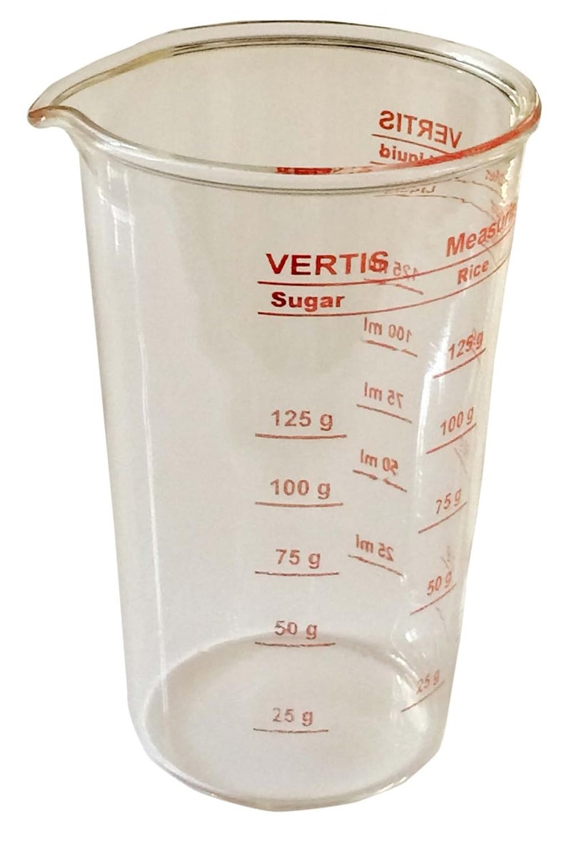 VERTIS Measuring Tumbler 0125L Borosilicate Glass - Image 3