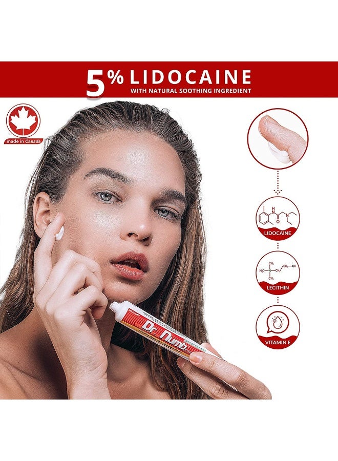 Dr.Numb Dr. Numb lidocaine Topical Anesthetic Numbing Cream - Multiple Purposes like Tattoo, Microblading, Laser or else.. - 30g - Image 4