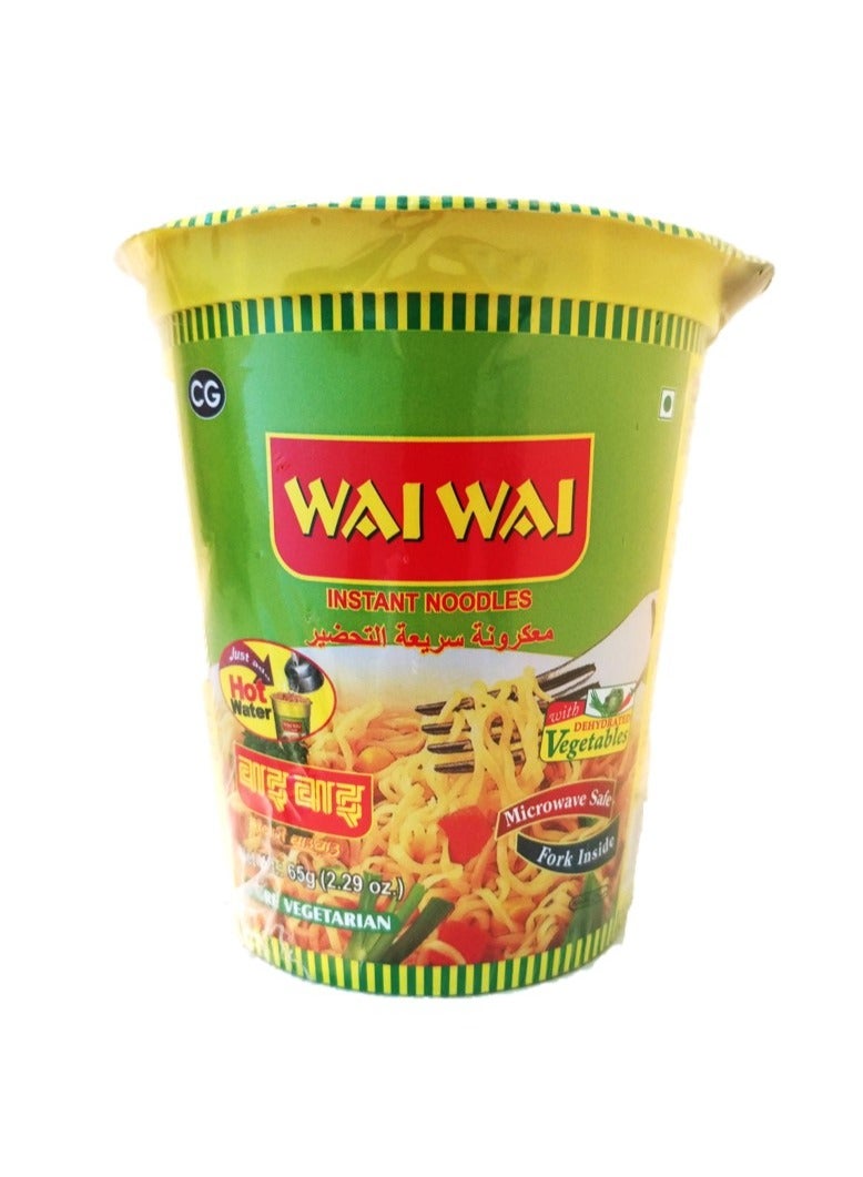 Wai Wai Cup Noodles Vegetables - Image 1