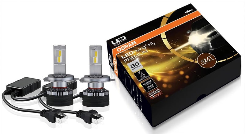 OSRAM LED HEADLIGHT FOR CAR H6211 WARM WHITE (H8/H11/H16 12V 80W 4200K) - Image 4
