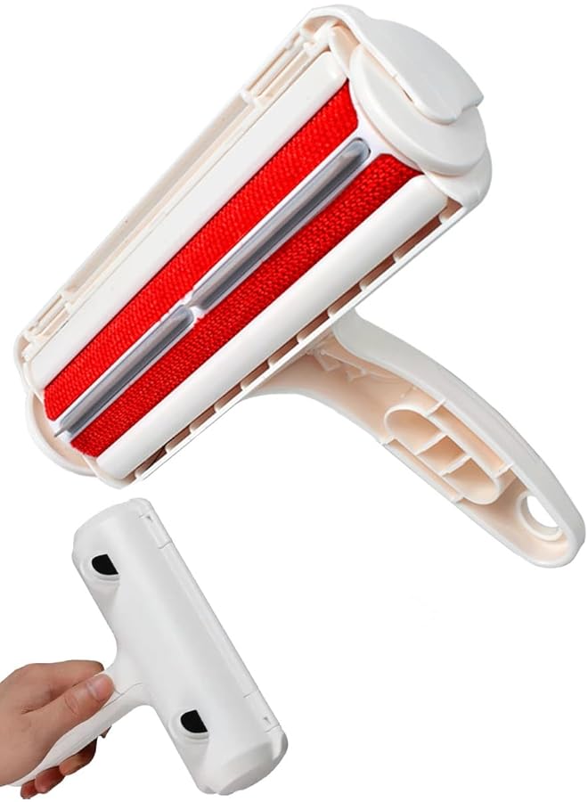 ECVV Pet Hair Remover Roller Cat And Dog Hair Removal Tool For Couch Furniture Carpet Car Seat Reusable Lint Roller Upgraded Pet Fur Removal Tool - Image 1