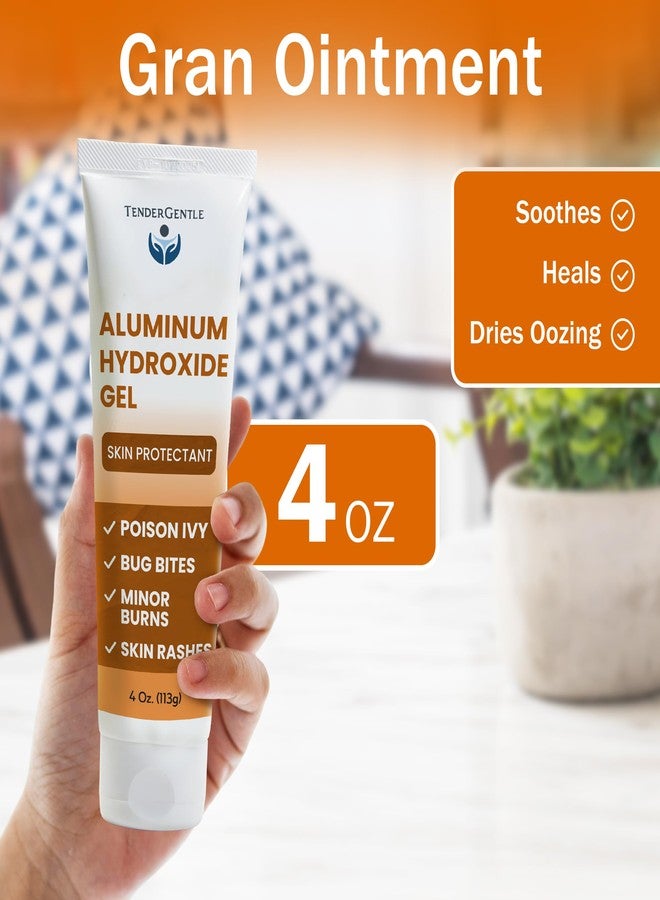 TenderGentle Skin Protectant with Aluminum Hydroxide Gel - 4 oz of Gran Ointment for Poison Ivy, Oak, and Sumac, and More - Good for Skin Rashes - Image 2