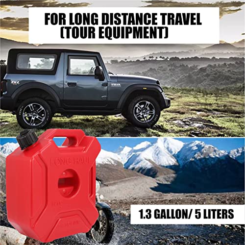 ASRYD Universal 5 Liter Plastic Jerry Can for Off-road Cars Bike SUV ATV Adventure Accessories - Image 3